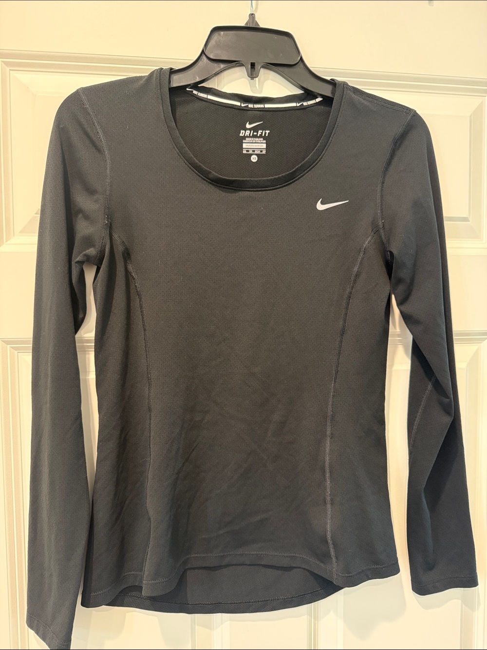 Nike Black Dri-FIT Long Sleeve Training Tee